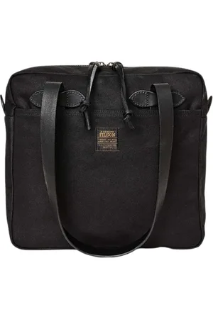 Filson Torebki, Kobieta, Czarny, ONE SIZE, Bawełna, Mała torba z zamkiem błyszczący płótno