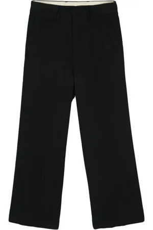 Canaku Spodnie, Mężczyzna, Czarny, S, Straight Trousers