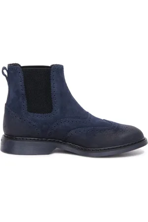 Hogan Buty, Mężczyzna, Niebieski, 40 EU, Vintage Chelsea Buty