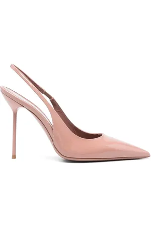PARIS TEXAS Buty, Kobieta, Różowy, 36 EU, Skóra, Czółenka Slingback na Szpilce