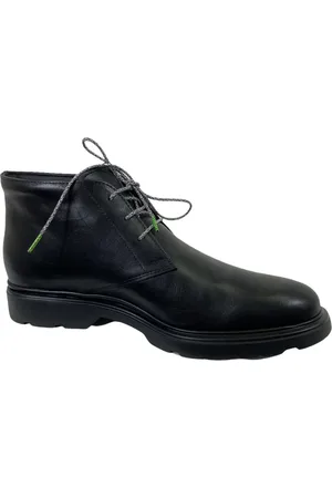 Hogan Buty, Mężczyzna, Czarny, 43 1/2 EU, Włoskie buty Derby z pianką pamięci