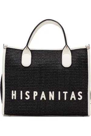 Hispanitas Torebki, Kobieta, Czarny, ONE SIZE, Poliester, Nowoczesna torba z odpinanym paskiem
