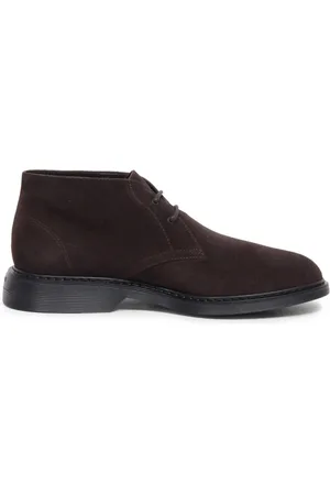 Hogan Buty, Mężczyzna, brązowy, 44 EU, Włoski Styl Buty z Pamięcią