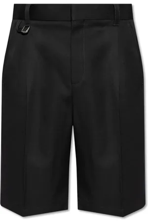 Jacquemus Szorty, Mężczyzna, Czarny, XL, Wełna, Melo Shorts