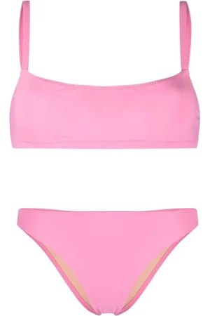 Lido Stroje kąpielowe, Kobieta, Różowy, S, Flamingo Różowy Wysoko Talia Bikini