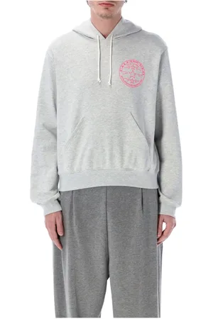 MAGLIANO Bluzy, Mężczyzna, Szary, L, Szara Dzianina Bluza Ss 25