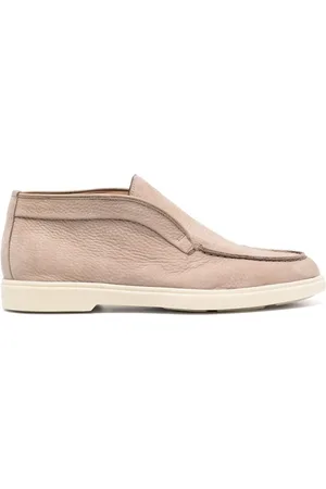 santoni Buty, Kobieta, brązowy, 36 EU, Zamsz, Wsuwane buty z zamszu w kolorze taupe