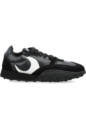 Marine Serre Buty, Mężczyzna, Czarny, 42 EU, Czarne Sneakersy Mr Rise Aw 24