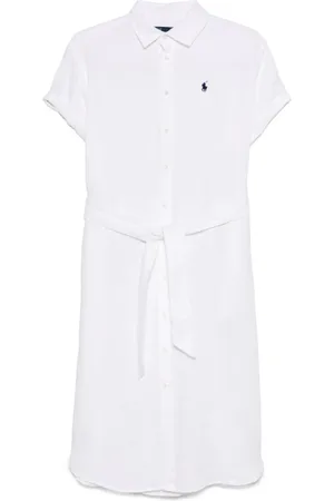 Ralph Lauren Sukienki, Kobieta, Biały, L, Sukienka