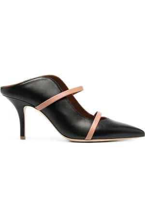 MALONE SOULIERS Buty, Kobieta, Czarny, 36 1/2 EU, Czarne Skórzane Szpilki