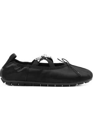 Simone Rocha Buty, Kobieta, Czarny, 36 EU, Czarne buty z kryształowymi zdobieniami