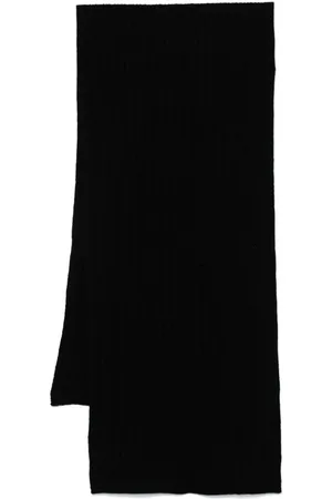 Lady Anne Akcesoria, Kobieta, Czarny, ONE SIZE, Kaszmir, Kaszmirowy Szal w Płóciennym Splocie