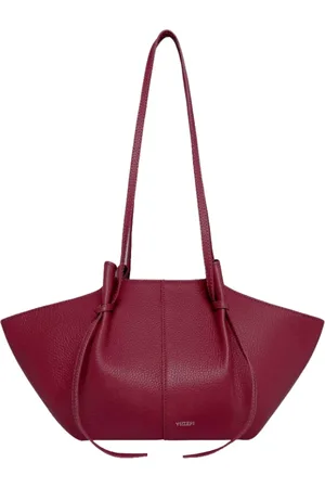 Yuzefi Torebki, Kobieta, Czerwony, ONE SIZE, Skóra, Elegancka torba z piżmowej skóry