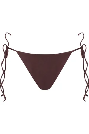MAGDA BUTRYM Stroje kąpielowe, Kobieta, brązowy, M, Brązowe Sea Swim Bottom Ubranie