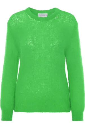 American Dreams Swetry, Kobieta, Zielony, ONE SIZE, Oversize Sweter w Jade
