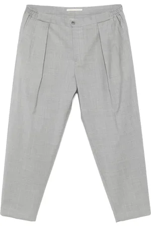 Briglia 1949 Spodnie, Mężczyzna, Szary, 2XL, Slate Grey Spodnie z Elastycznym Pasem