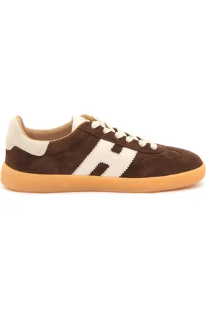 Hogan Buty, Mężczyzna, brązowy, 43 1/2 EU, Zamsz, Eleganckie Zamszowe Buty