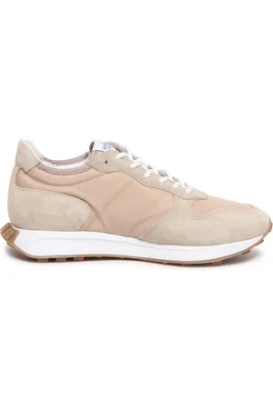 Hogan Buty, Mężczyzna, Beżowy, 42 EU, Włoskie Stylowe Buty Na Sznurowadła