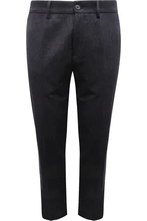 BROOKSFIELD Spodnie, Mężczyzna, Niebieski, XL, Wełniane Granatowe Spodnie Ivy Slim
