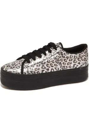 Jeffrey Campbell Buty, Kobieta, Wielobarwność, 37 EU, But na koturnie w panterkę Zomg