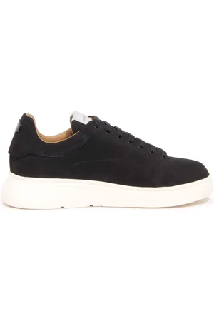 Emporio Armani Buty, Mężczyzna, Czarny, 43 EU, Buty Vintage Effect Nabuck