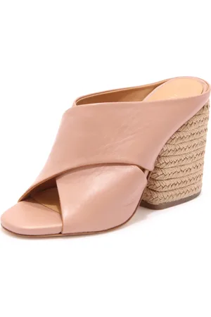 Paloma Barceló Buty, Kobieta, Różowy, 36 EU, Venus Napa Taupe Skórzany Sandał