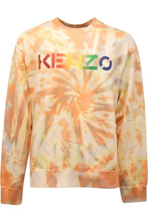 Kenzo Bluzy, Kobieta, Pomarańczowy, S, Klasyczny Bluza z Logo