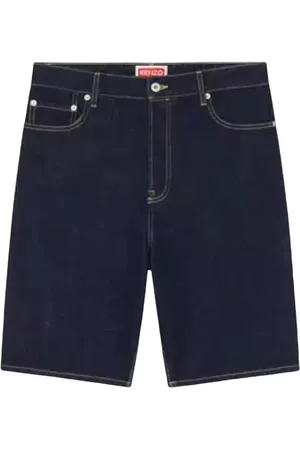 Kenzo Szorty, Mężczyzna, Niebieski, W32, Denim, Denimowe Szorty
