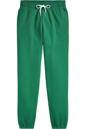 Ralph Lauren Spodnie, Kobieta, Zielony, L, Bawełna, Zielone spodnie dresowe