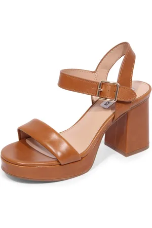 Steve Madden Buty, Kobieta, brązowy, 37 EU, Sandały Freefall cognac