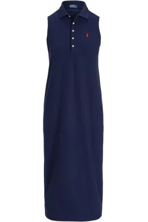 Ralph Lauren Sukienki, Kobieta, Niebieski, M, Elegancka Sukienka dla Kobiet