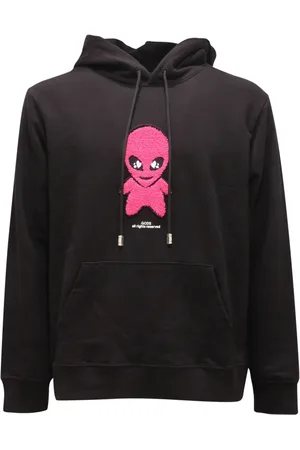 GCDS Bluzy, Mężczyzna, Czarny, M, Włoski Sweatshirt Ss 23M100180