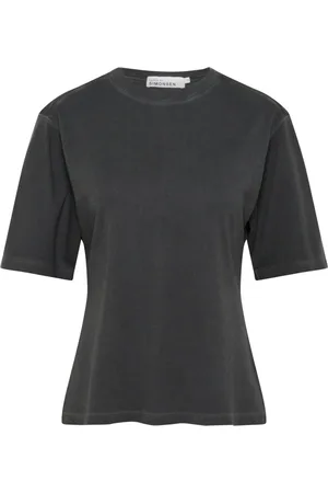Karen by Simonsen Koszulki, Kobieta, Szary, L, Renee Tee Top Burza