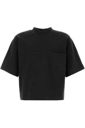 Entire Studios Koszulki, Mężczyzna, Czarny, M, Czarna Bawełniana Oversize T-shirt