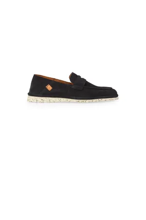 Ambitious Buty, Mężczyzna, Niebieski, 42 EU, Zamsz, Amber Loafer z zamszu