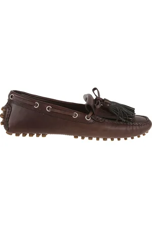 Brunello Cucinelli Buty, Kobieta, brązowy, 37 EU, Brązowe Mokasyny Elegancki Styl