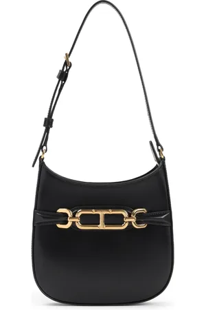 Tom Ford Torebki, Kobieta, Czarny, ONE SIZE, Skóra, Mini torebka ze skóry o fakturze Palmellato