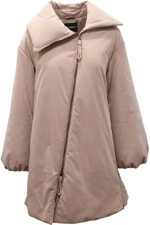 Emporio Armani Kurtki, Kobieta, Beżowy, S, Ciepła Kurtka Puchowa Beżowy Model