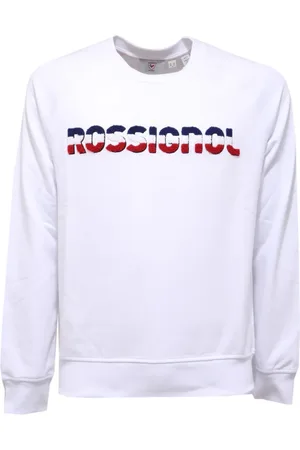 Rossignol Bluzy, Mężczyzna, Biały, S, Biała Bawełniana Bluza Wyprodukowana we Włoszech