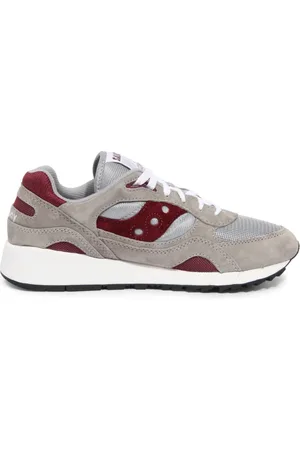 Saucony Buty, Mężczyzna, Szary, 41 EU, Szare/Czerwone Shadow 6000 Sneakers