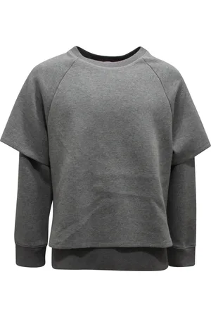 Neil Barrett Bluzy, Mężczyzna, Szary, L, Slim Fit Sweatshirt Smoke Mel