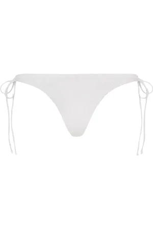 Bond Eye Stroje kąpielowe, Kobieta, Biały, ONE SIZE, Nylon, Biały Dół Bikini Stringi Styl