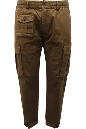 Dsquared2 Spodnie, Mężczyzna, Zielony, L, Spodnie Cargo Urban Cyprus w Zielonym