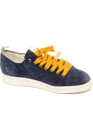 Panchic Buty, Mężczyzna, Niebieski, 44 EU, Zamsz, But zamszowy z efektem vintage Model P01M14001S8