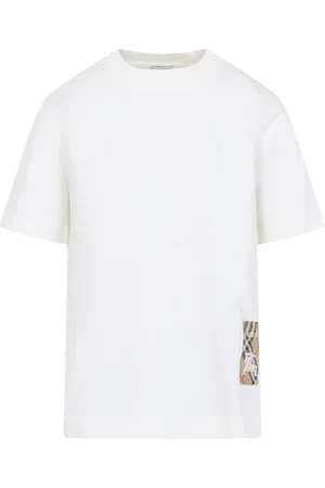 Burberry Koszulki, Kobieta, Biały, S, Neutralny T-shirt dla kobiet