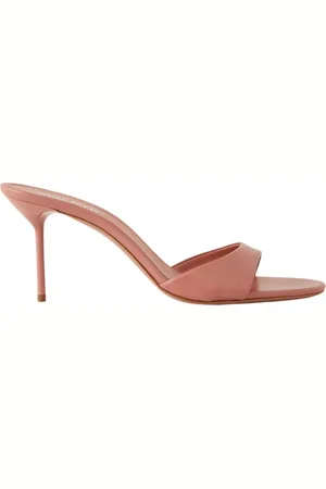 PARIS TEXAS Buty, Kobieta, brązowy, 38 EU, Skóra, Klapki na obcasie