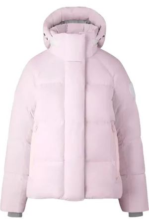 Canada Goose Kurtki, Kobieta, Różowy, XS, Nylon, Różowa Kurtka Puchowa Junction Pastel