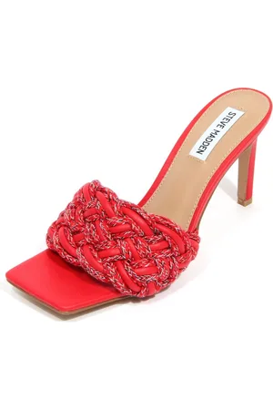 Steve Madden Buty, Kobieta, Czerwony, 39 EU, Espresso Multi Buty Ciabatta