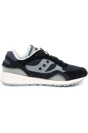 Saucony Buty, Mężczyzna, Czarny, 40 EU, Czarne Buty z Wkładką z Gumy Shadow 6000
