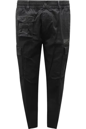 Dsquared2 Spodnie, Mężczyzna, Czarny, M, Spodnie Urban Cargo Cyprus